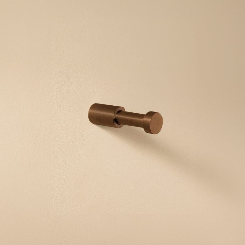 LOGIC COLGADOR CABIDE COBRE CEPILLADO