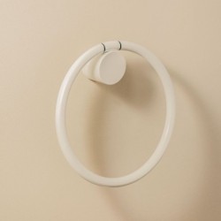 GEYSER TOALLERO ARO BLANCO MATE