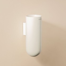 GEYSER PORTACEPILLOS PARED BLANCO MATE