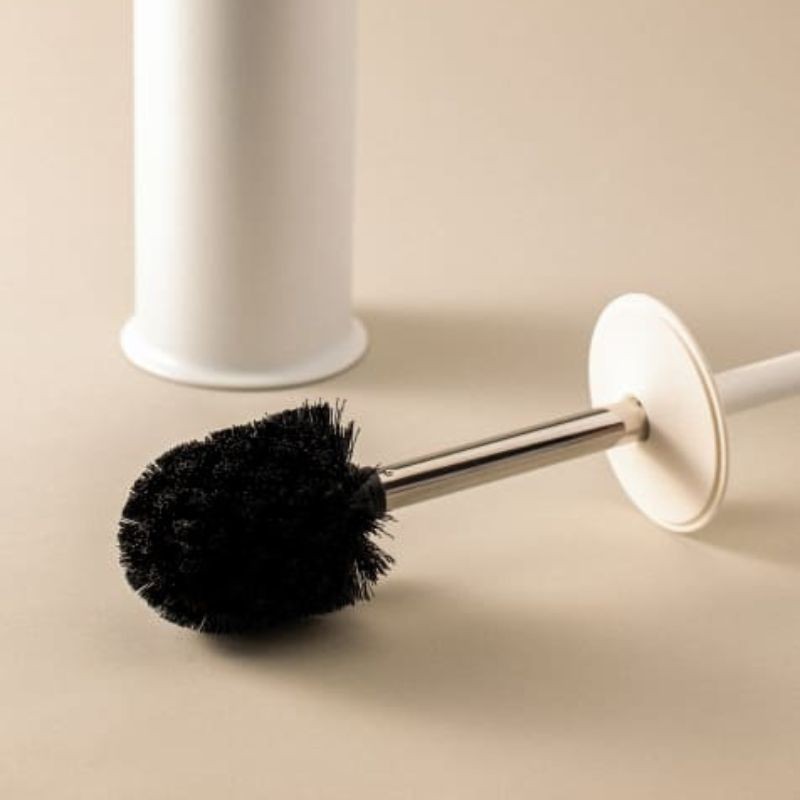 Escobillero pared Geyser blanco mate