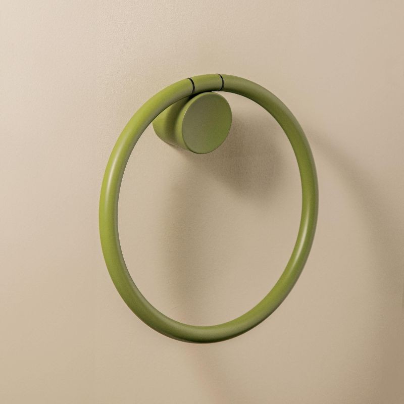 GEYSER TOALLERO ARO VERDE OLIVA