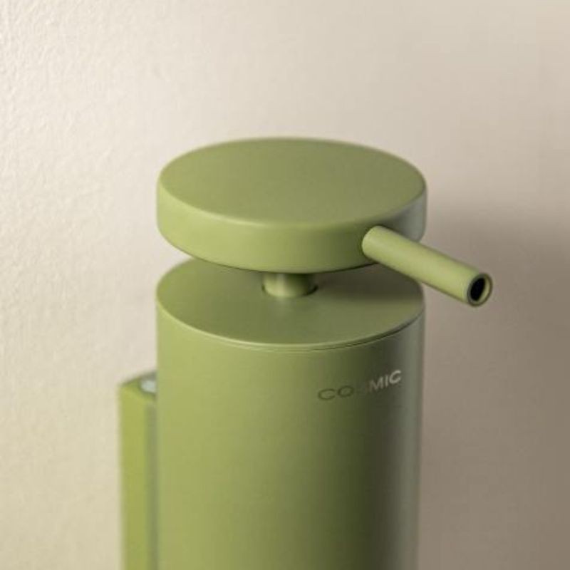 Dosificador jabón pared Geyser verde oliva