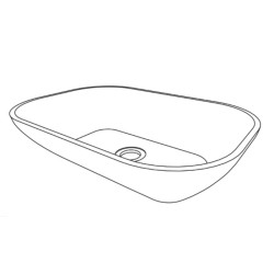 Lavabo de color Gris perla de Acquabella