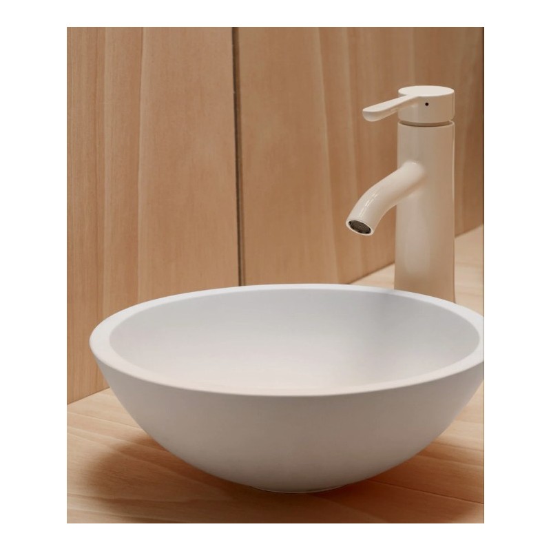 LAVABO POLARIS BLANCO MATE