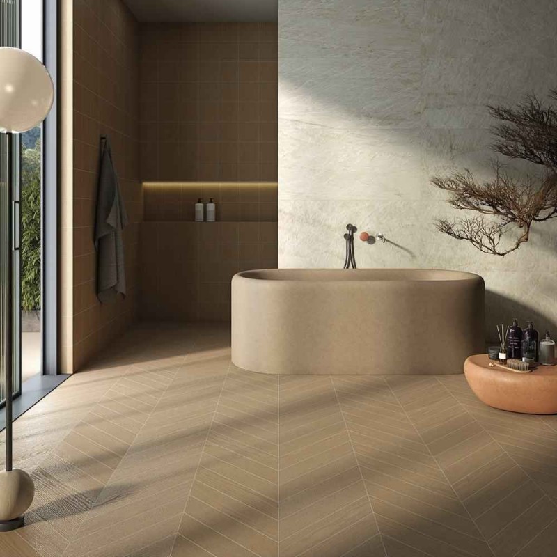 TABLILLA TIVEDEN-R CAOBA MATE 10X59,3 RECTIFICADO