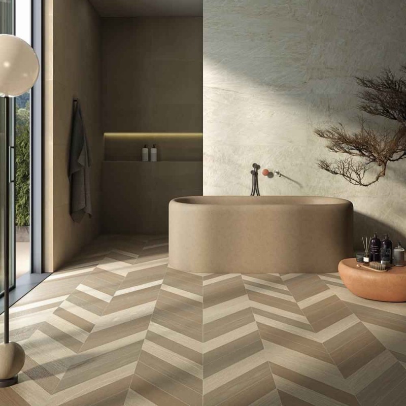 CHEVRON TIVEDEN-R NATURAL MATE 10X59,3 RECTIFICADO