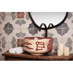 Azulejo efecto Hidráulico FS Farfalla de Peronda para Baño,Cocina