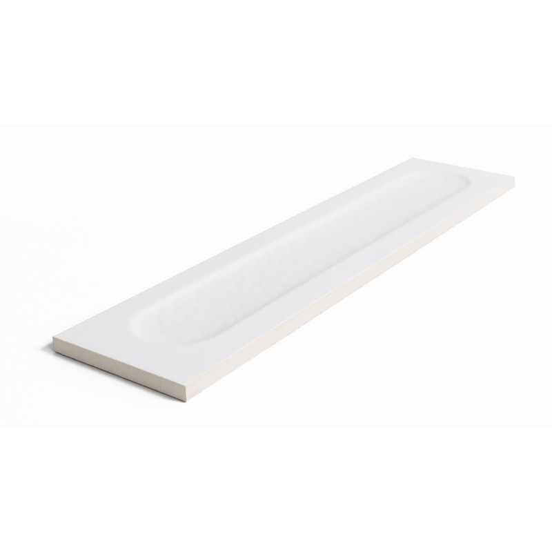 DOCS WHITE VALLEY MATE 9,5X39,5 RECTIFICADO