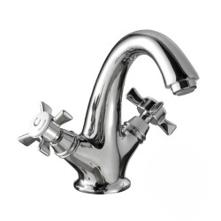 GRIFERÍA DE LAVABO CAÑO FIJO 1880 CROMO