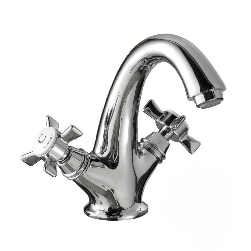 GRIFERÍA DE LAVABO CAÑO FIJO 1880 CROMO