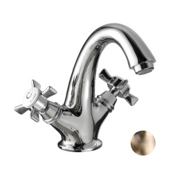 GRIFERÍA DE LAVABO CAÑO FIJO 1880 BRONCE VIEJO