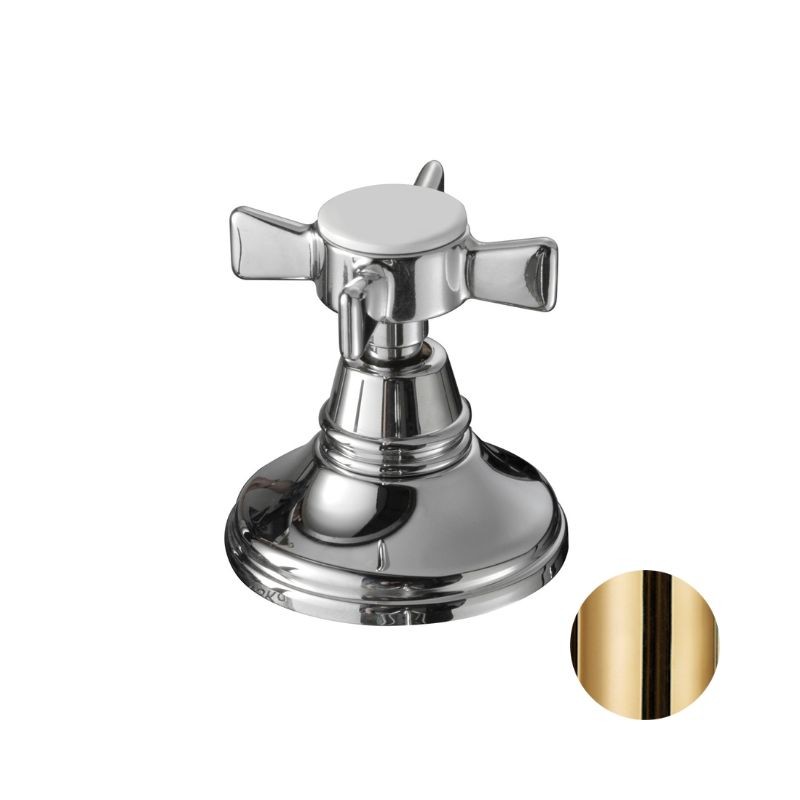 GRIFERÍA DE BIDE 1880 LATON PULIDO