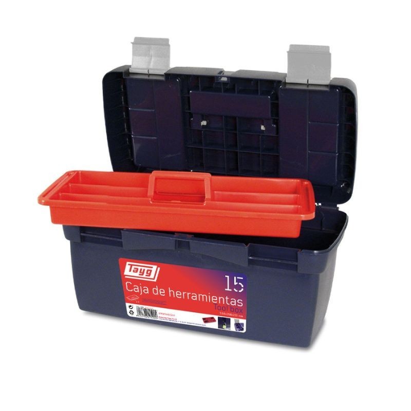 CAJA DE HERRAMIENTAS DE PLÁSTICO N 15