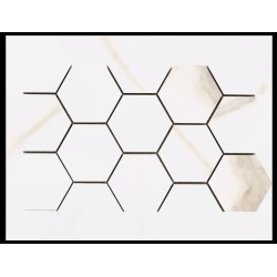 Azulejo efecto Mármol Diamond Gold de Cifre para Residencial,Baño,Cocina