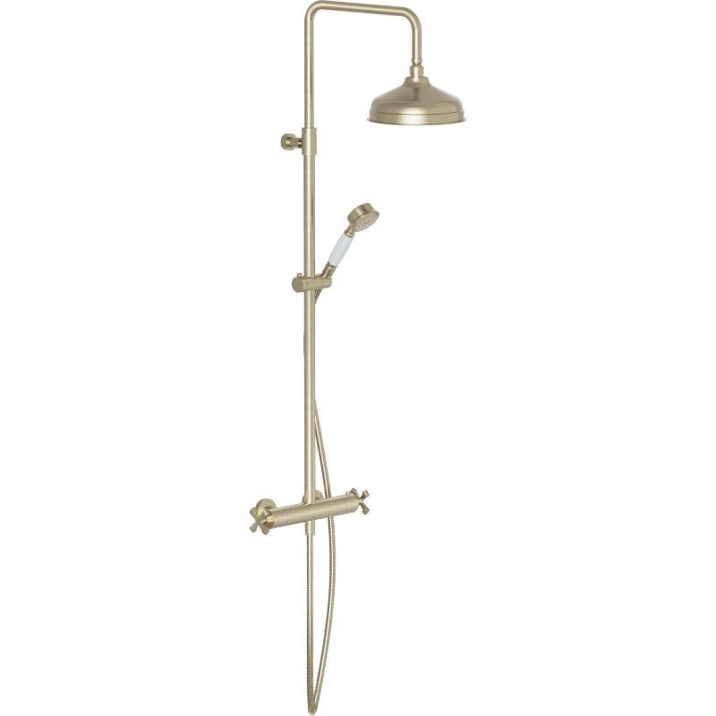 COLUMNA DE DUCHA TERMOSTÁTICA CARLOS PRIMERO MIELE PVD