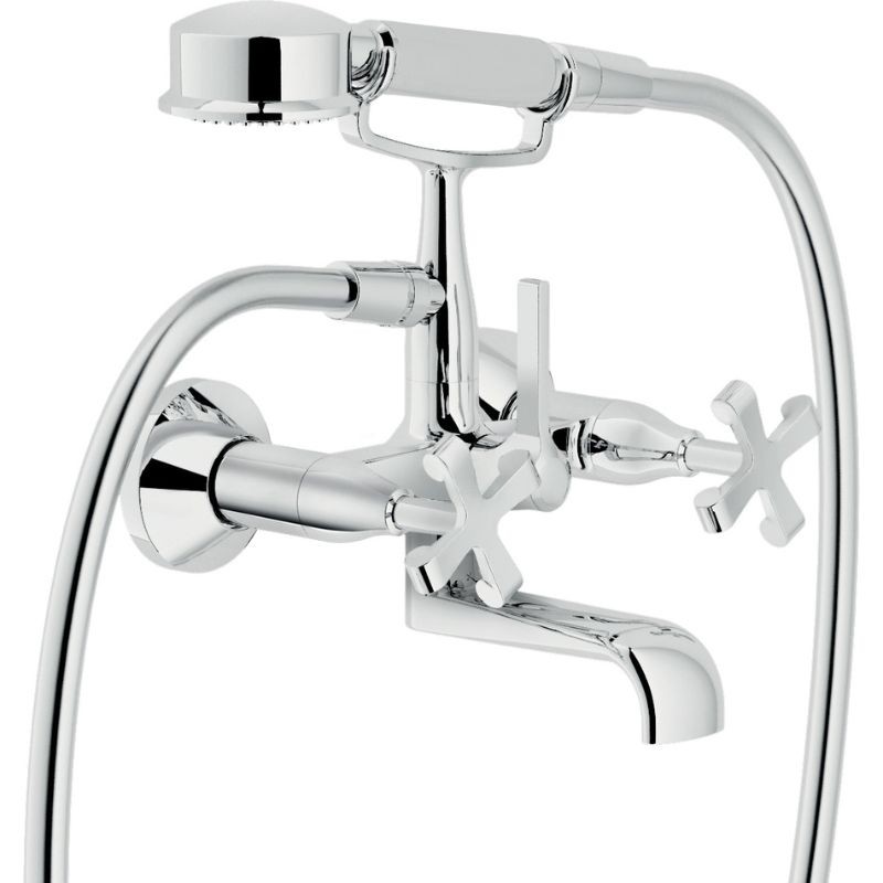 KIT GRIFERÍA DE BAÑERA BIMANDO CARLOS PRIMERO CROMO