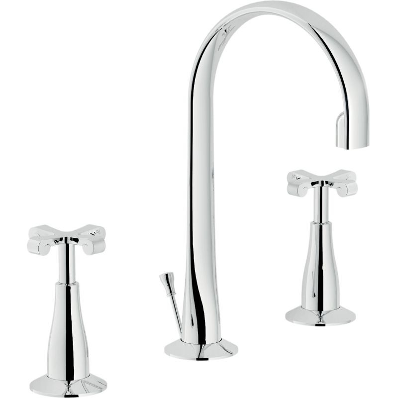 GRIFERÍA DE BAÑERA BIMANDO ALTO CARLOS PRIMERO CROMO