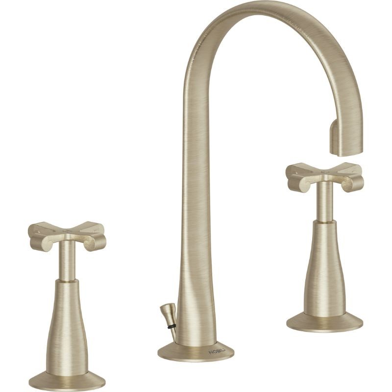 GRIFERÍA DE BAÑERA BIMANDO ALTO CARLOS PRIMERO MIELE PVD