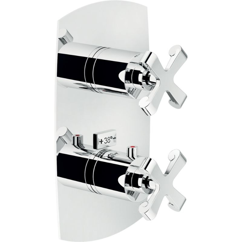 TERMOSTÁTICO EMPOTRADO 1 VÍA CARLOS PRIMERO CROMO