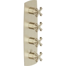 TERMOSTÁTICO EMPOTRADO 3 VÍAS CARLOS PRIMERO MIELE PVD