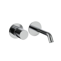 MONOMANDO DE LAVABO EMPOTRADO CAÑO 20CM INCOOL CROMO