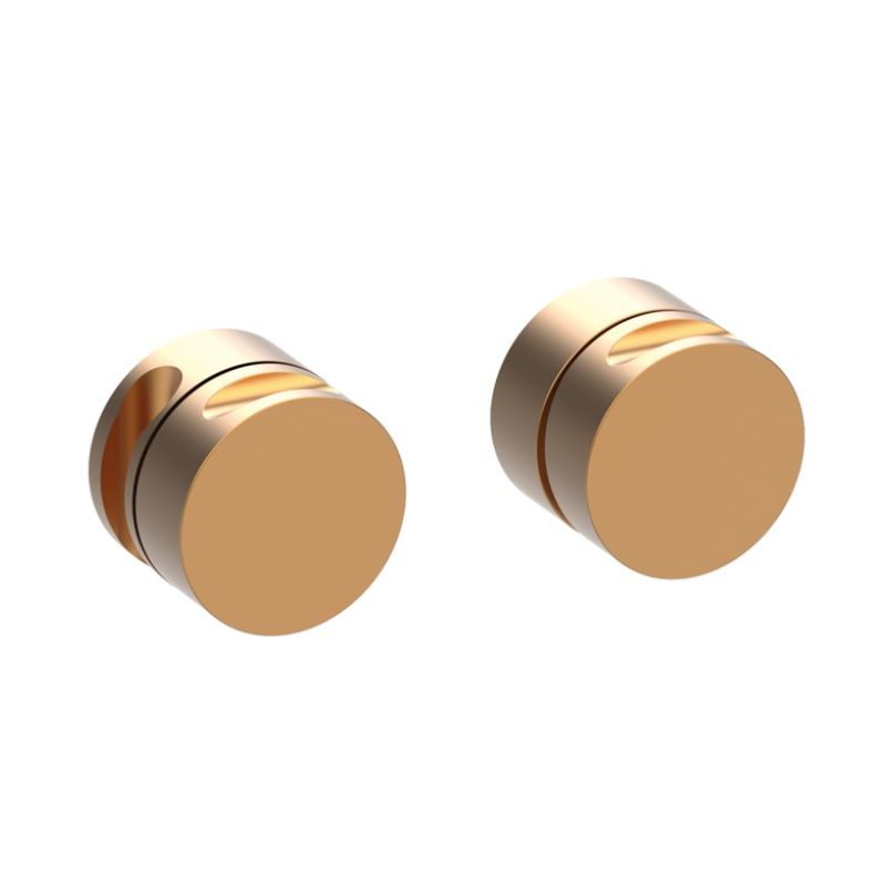 GRIFERÍA MONOMANDO DE DUCHA 2 SALIDAS CON SOPORTE INCOOL COBRE PVD