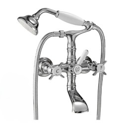 GRIFERÍA DE BAÑO CON EQUIPO BIMANDO 1880 CROMO