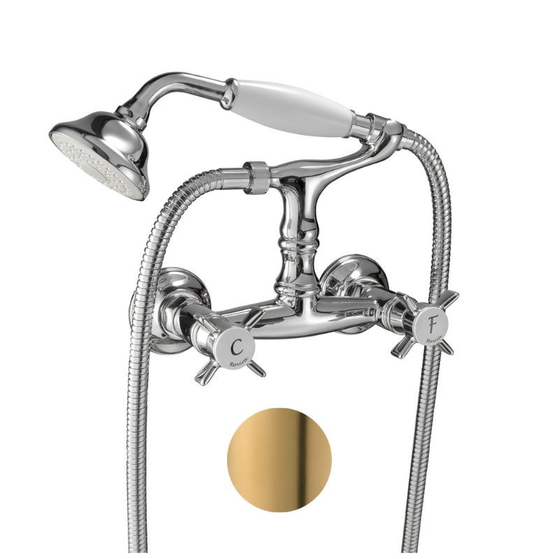 GRIFERÍA BIMANDO DE DUCHA 1880 ORO