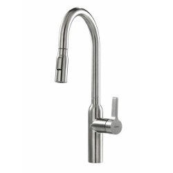 MONOMANDO DE COCINA E-NOX CON DUCHA EXTRAIBLE INOX