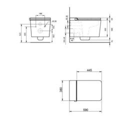 Mizu Inodoro Intelig.Isla Display Negro