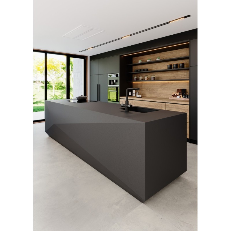 Coverlam Nero Zimbawe Mate 12mm