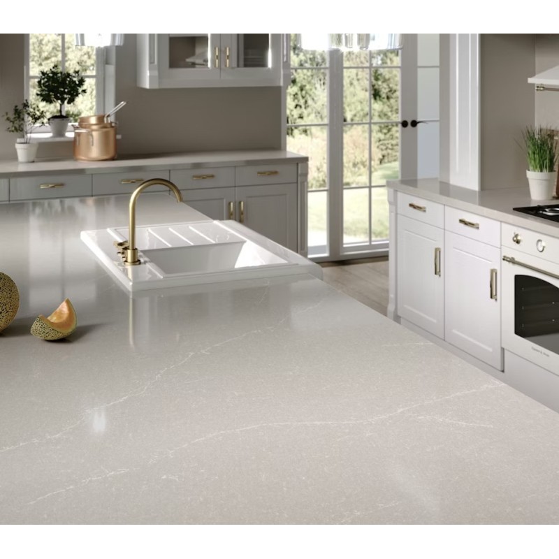 Silestone Desert Silver Suede 20mm