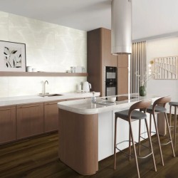 Azulejo efecto Mármol de estilo Contemporáneo,Mediterráneo para zona Residencial,Cocina