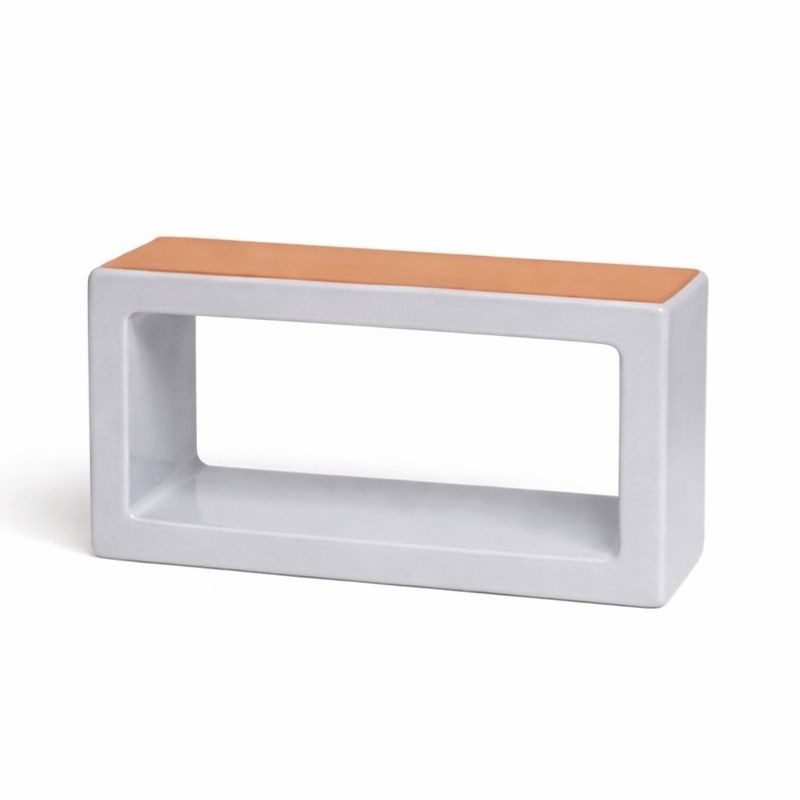 Celosia Rectangular 10X20X7 Gris-12