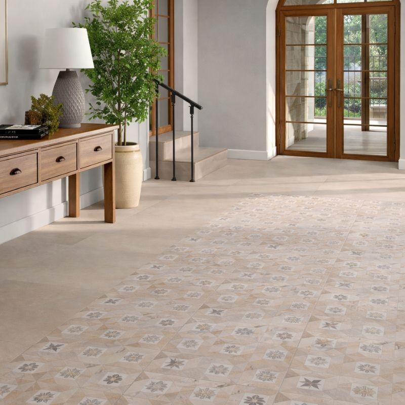 ELEGANCE CREAM 20X20 ANTIDESLIZANTE