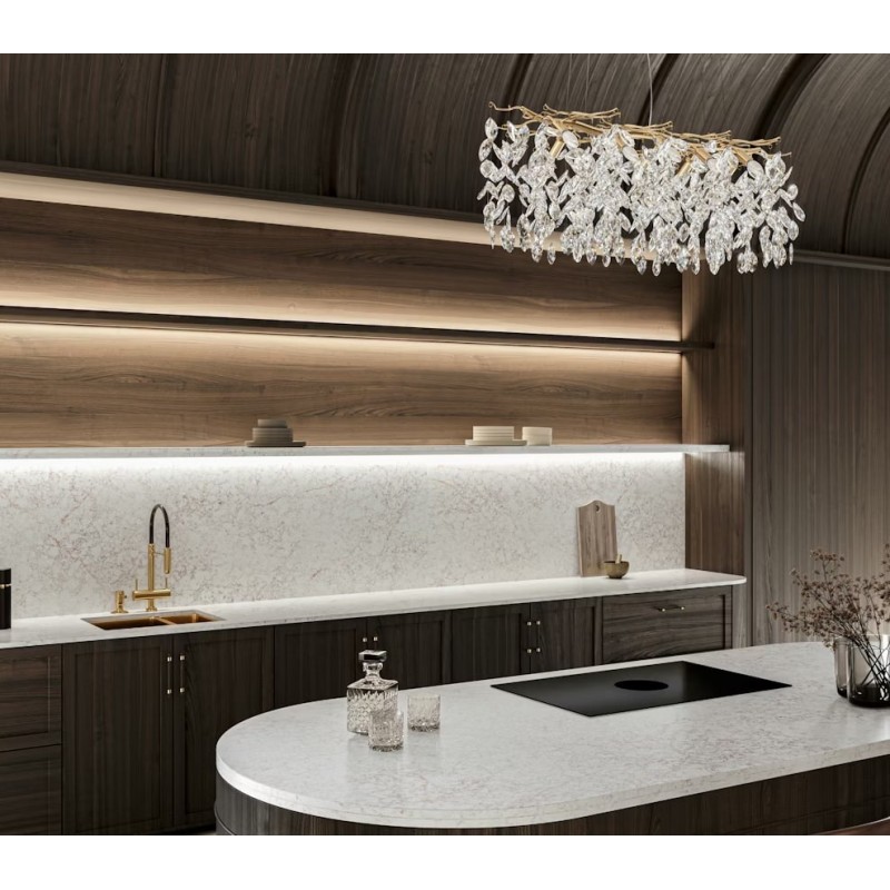 Silestone Rivière Rose Suede 12mm