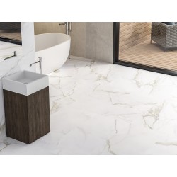 Azulejo efecto Mármol Diamond Gold de Cifre para Residencial,Baño,Cocina