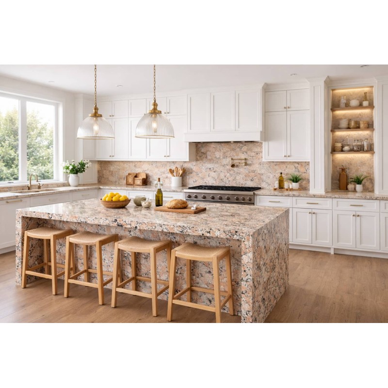 Encimera Granito Rosa Porriño