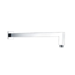 BRAZO DE DUCHA A PARED CUADRADO CROMO
