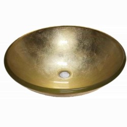 LAVABO RIALTO Ø42X14,5 GOLD BR