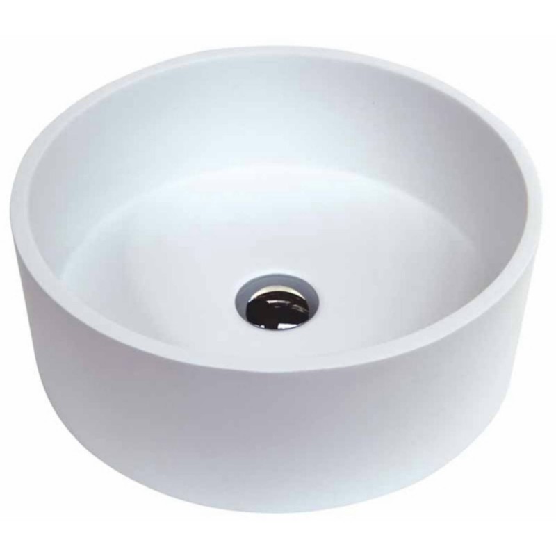 LAVABO RADA Ø39X14,5 BLANCO MATE