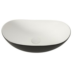 LAVABO DUNAS 52X35 B&W MATE