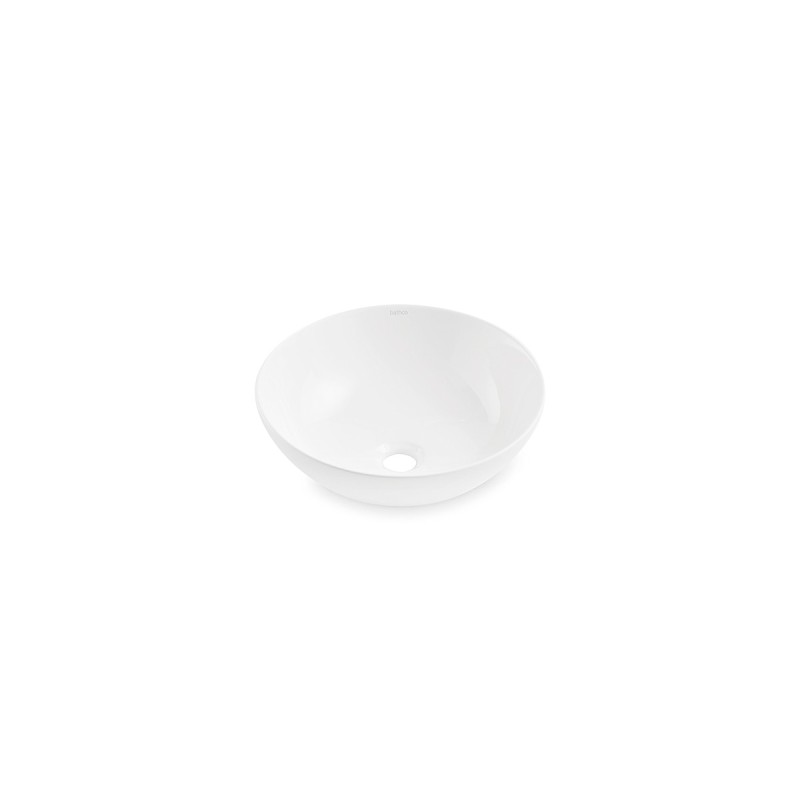 LAVABO SICILIA Ø40X15 BLANCO BR