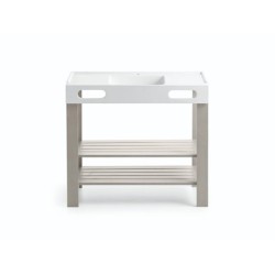 LAVABO PADUA 100X42 BLANCO MATE