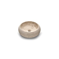 LAVABO DOMED Ø40X13 BEIGE MATE