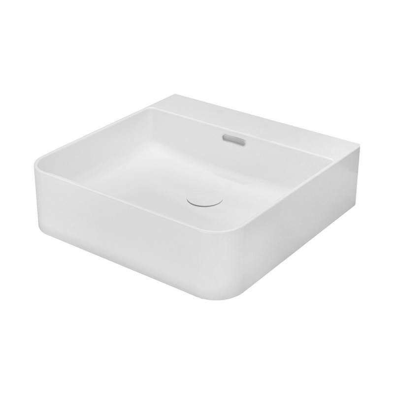 LAVABO EUME SUSP 42X42 BL BRILLO