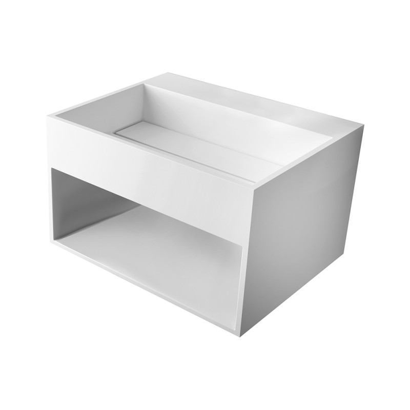 LAVABO ROCK 50X40 BLANCO MATE