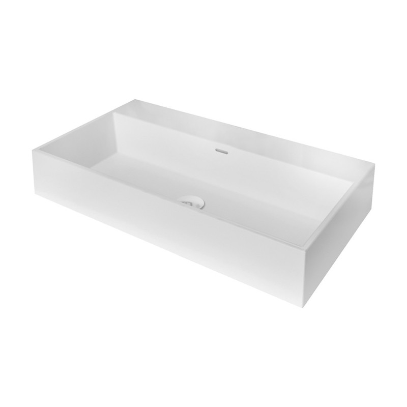 LAVABO GEMINI75 75X42 BLANCO BR