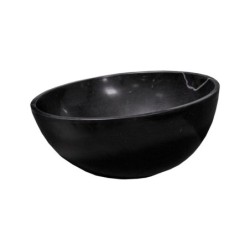 LAVABO ADWA FINE Ø42X13 NEGR BR