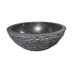 LAVABO ABU GRIS Ø40X15 GRIS MT